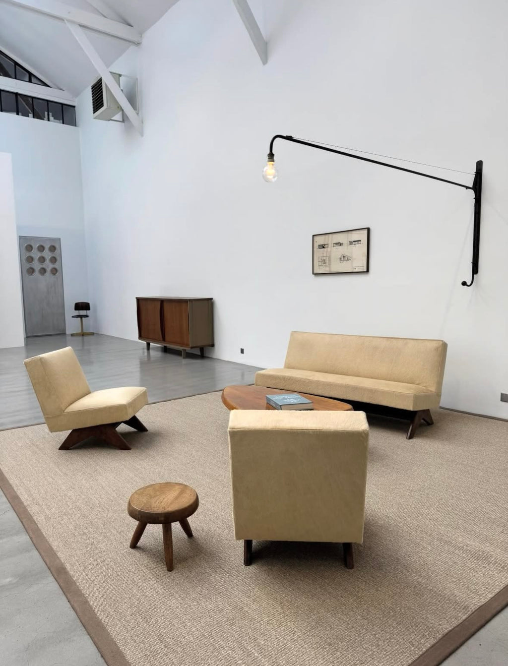 Armless Lounge Sofa