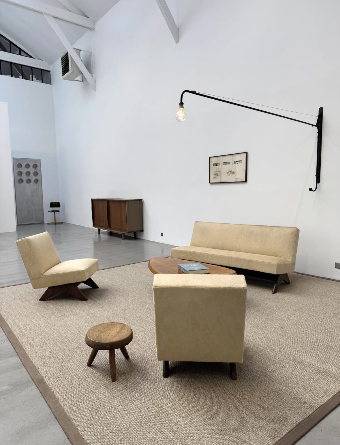 Armless Lounge Sofa