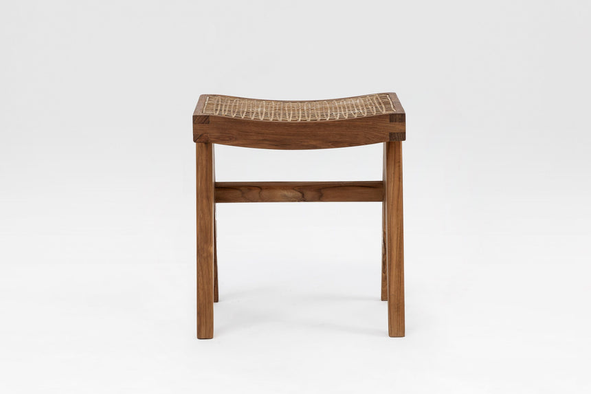 Cane Footstool